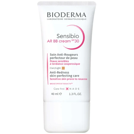 Bioderma Sensibio AR, BB крем для зменшення та маскування почервоніння, чутливої та судинної шкіри, SPF 30, 40 мл: ціни та характеристики