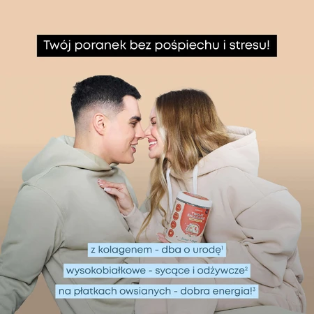 Supersonic Your Breakfast, білкова вівсянка з колагеном зі смаком банану та полуниці, 420 г: ціни та характеристики