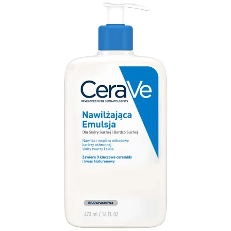 Набор CeraVe, увлажняющая эмульсия, сухая и очень сухая кожа, 473 мл + резерв, 473 мл: цены и характеристики