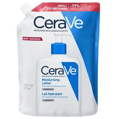 Набор CeraVe, увлажняющая эмульсия, сухая и очень сухая кожа, 473 мл + резерв, 473 мл: цены и характеристики
