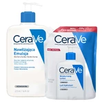 Набор CeraVe, увлажняющая эмульсия, сухая и очень сухая кожа, 473 мл + резерв, 473 мл: цены и характеристики