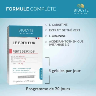 Biocyte Slimming Burner для снижения веса 60 капсул