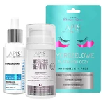Apis Professional Revolution in Hydration 4D set, сыворотка, 30 мл + крем-мультитаскинг, 50 мл + тампоане гидрогель pentru ochi, 2 bucăți pentru 1 penny: цены и характеристики