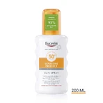 Eucerin Sun Protection Sensitive Protect спрей SPF 50+ 200 мл: цены и характеристики