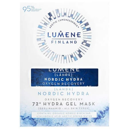 Lumene Nordic Hydra Lahde, гелевая маска, насыщающая кислородом и увлажняющая на 72 часа, 150 мл: цены и характеристики