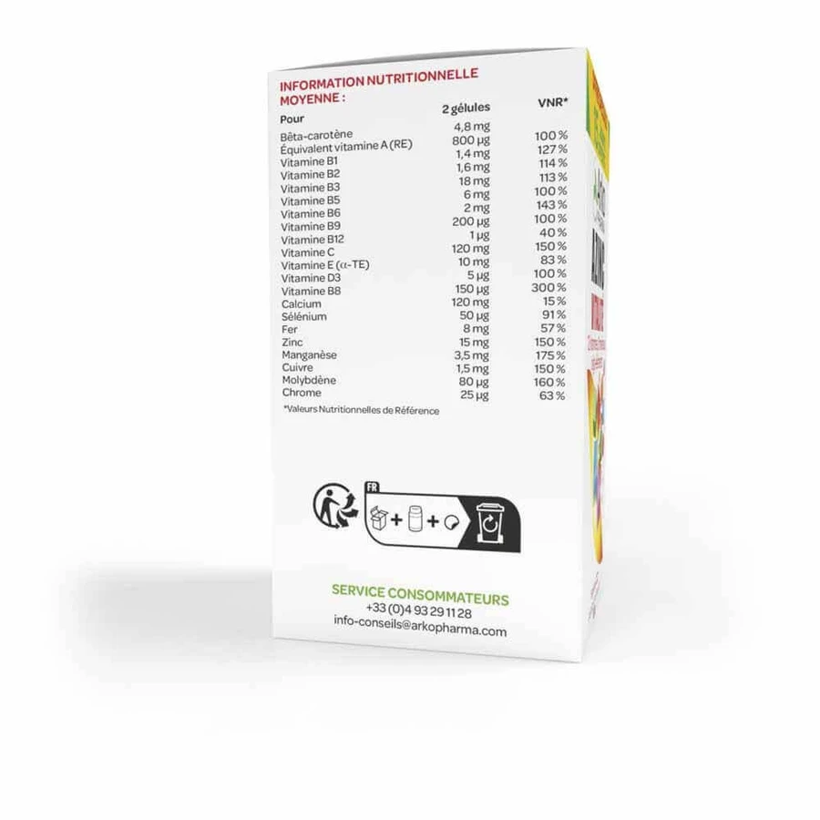 Arkopharma Azinc Shape and Vitality 150 капсул: цены и характеристики