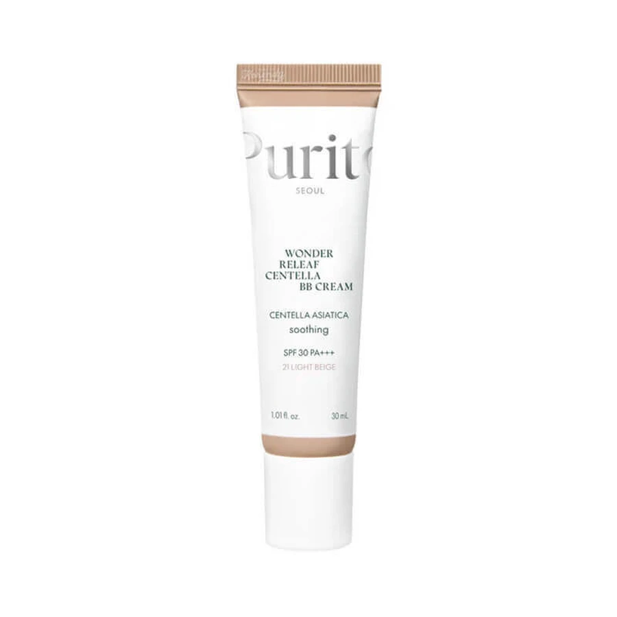 Purito Wonder Releaf Centella, BB крем регенеруючий cu Centella Asiatica, 21 світло-бежевий, SPF 30, 30 мл: ціни та характеристики