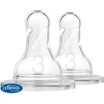 Dr.BROWN'S OPTIONS+ LEVEL 3 1×2, узкий, силиконовые соски 6м+: цены и характеристики