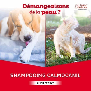 Clement-Thekan Calmocanil Противозудный шампунь для собак и кошек Chien Chat 200 мл