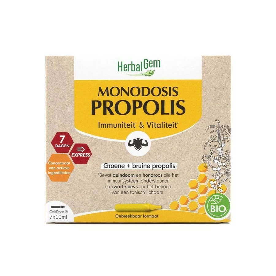Herbalgem Органічний прополіс разова доза 70 мл: ціни та характеристики