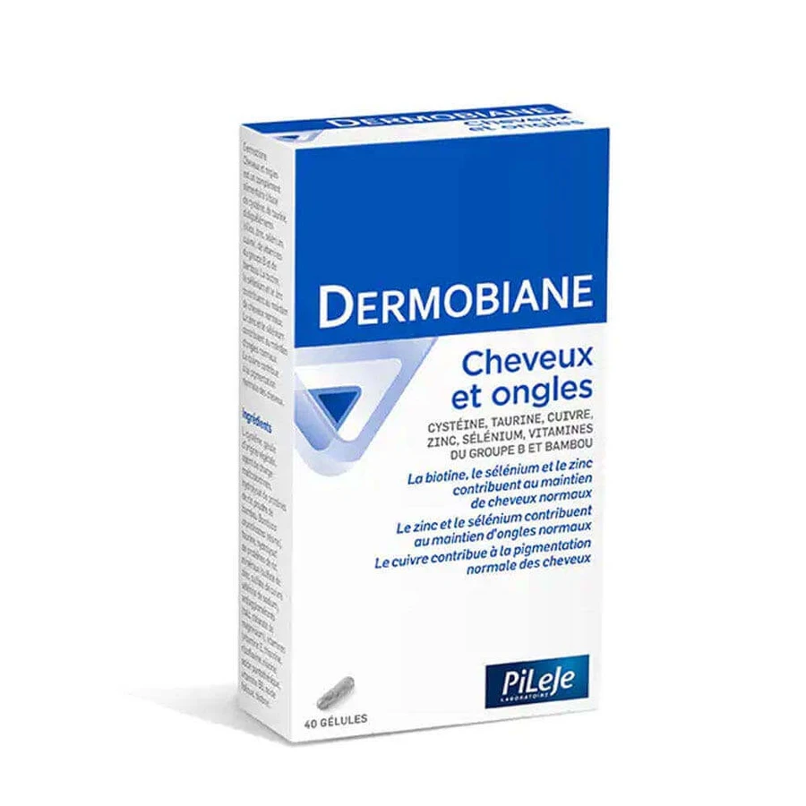 Pileje Dermobiane Волосся та нігті 40 капсул Dermobiane Cheveux Et Ongles 40 гелів: ціни та характеристики