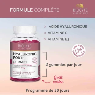 Biocyte Anti-Ageing Hyaluronic Acid Strong 60 жевательных резинок