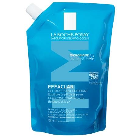 Набор La Roche-Posay Effaclar, очищающий гель для жирной и чувствительной кожи, 400 мл + запасной, 400 мл: цены и характеристики
