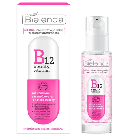 Bielenda B12 Beauty Vitamin, витаминная сыворотка-бустер для лица, 30 мл: цены и характеристики