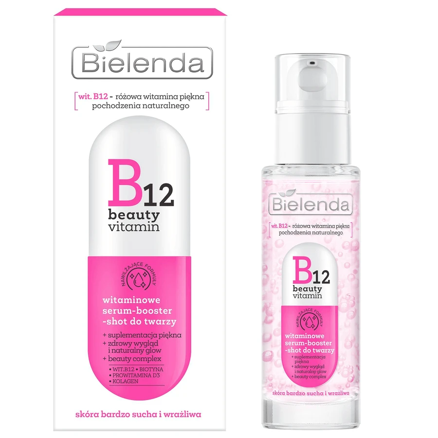 Bielenda B12 Beauty Vitamin, витаминная сыворотка-бустер для лица, 30 мл: цены и характеристики