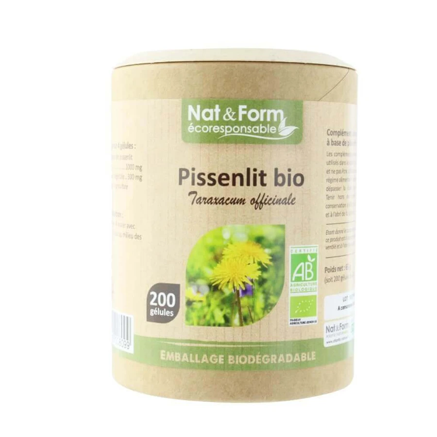 Nat&Form TARASSACO BIOLOGICAL 200 капсул: ціни та характеристики