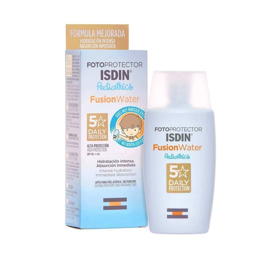 Isdin FusionWater Фотопротектор Педиатрия SPF50+ 50 мл: цены и характеристики