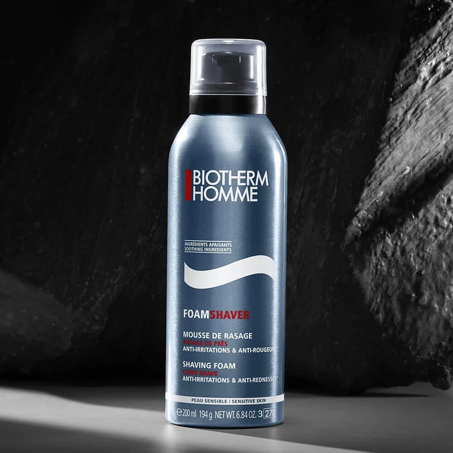 Biotherm FoamShaver Пена для бритья против раздражения и покраснения для чувствительной кожи мужчин 200 мл: цены и характеристики
