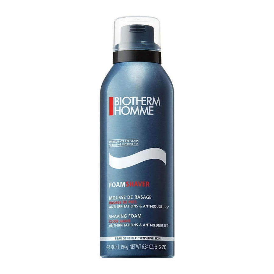 Biotherm FoamShaver Пена для бритья против раздражения и покраснения для чувствительной кожи мужчин 200 мл: цены и характеристики