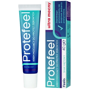 Feelo Protefeel, крем для фиксации протезов, ультрасильный, 40 г