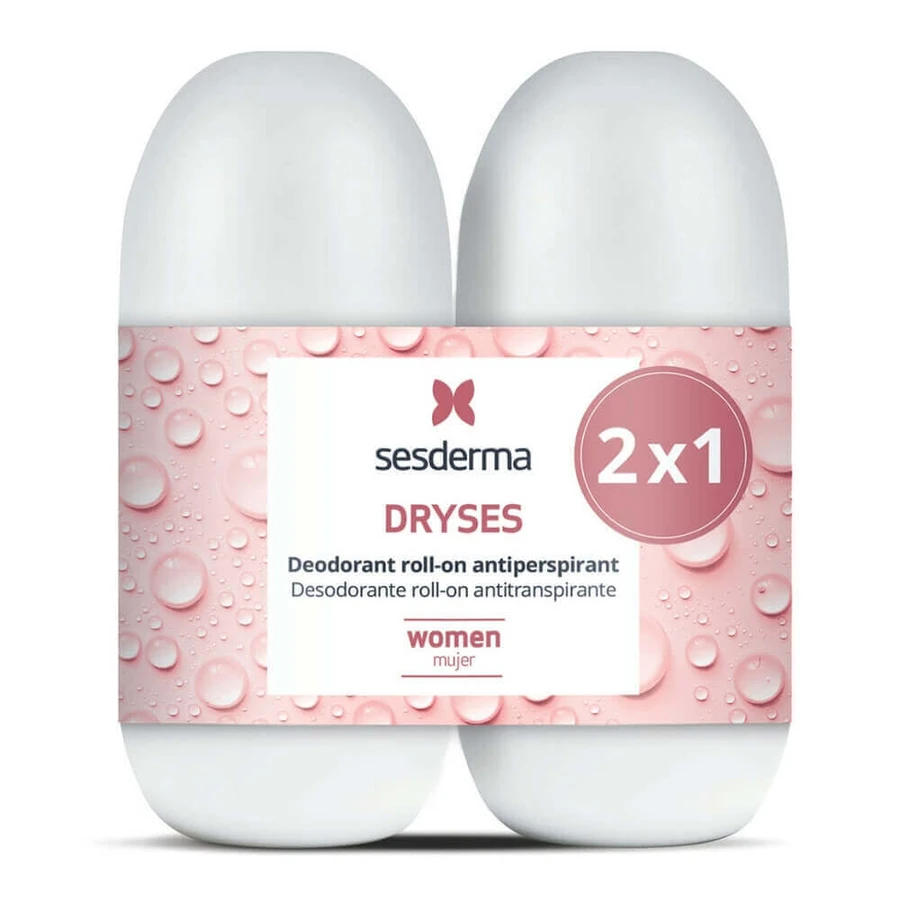 Sesderma Dryses, дезодорант-шариковий для жінок, 2 x 75 мл: ціни та характеристики