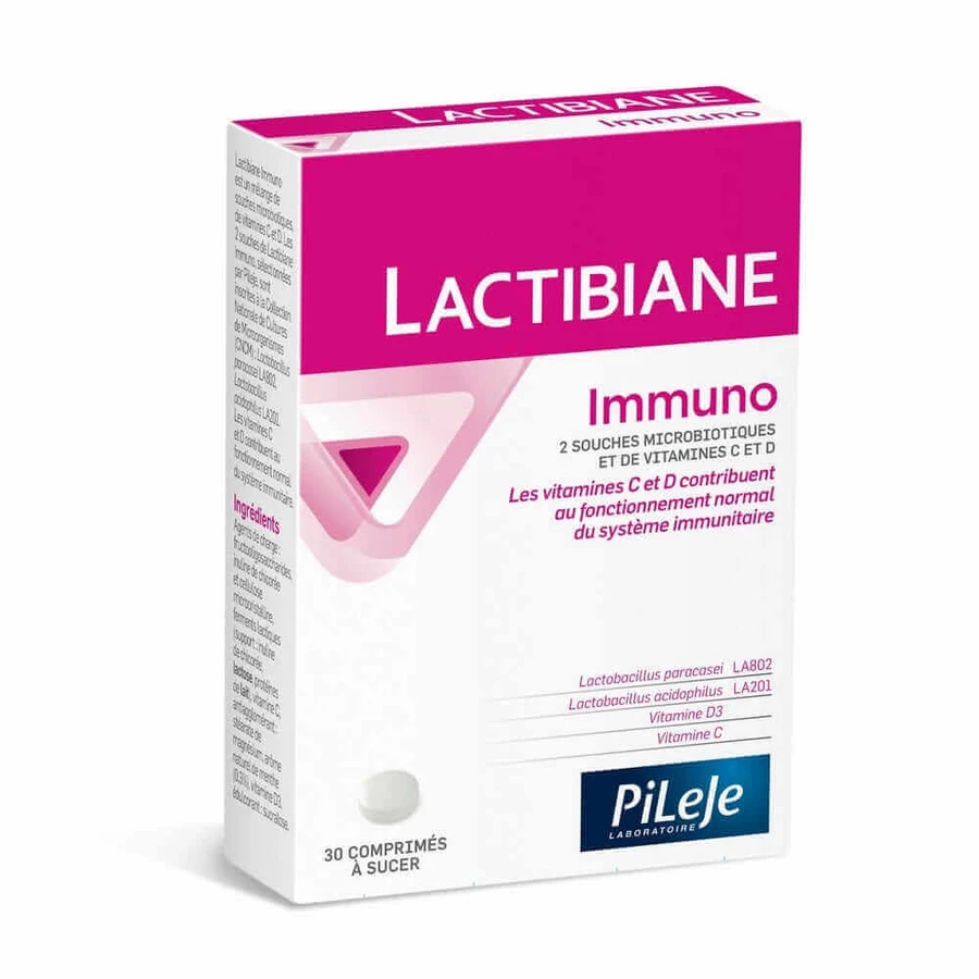 Pileje Lactibiane Immuno 30 Compresse Lactibiane 30 comprimés: цены и характеристики