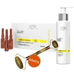 Apis Professional Ceramide Repair, відновлювальні ампули з керамідами та бета-глюканом, 10 х 3 мл + масляна емульсія для масажу обличчя, 150 мл + масажер для обличчя безкоштовно: ціни та характеристики