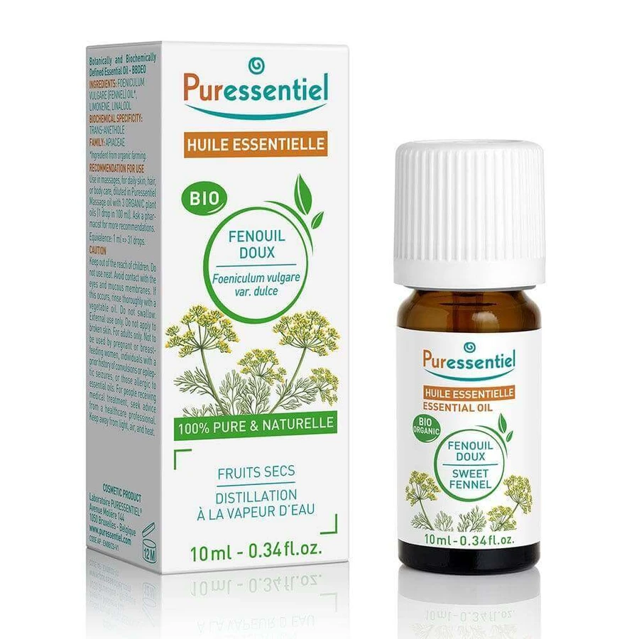 Ефірні олії Puressentiel Fenouil Doux Bio 10 мл: ціни та характеристики