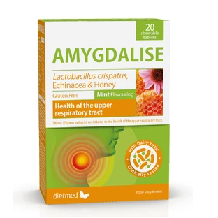 Амигдалис, 20 жевательных таблеток, Dietmed