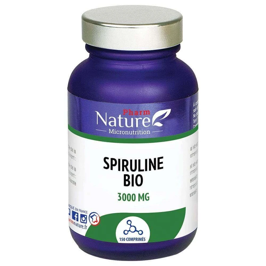 Pharm Nature Micronutrition Спіруліна 3000 MG Bio 150 таблеток: ціни та характеристики