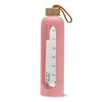 4Fizjo, sticlă de apă în carcasă de silicon, motivațională, roz, 1 l: цены и характеристики