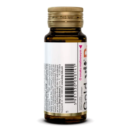 Olimp Gold-Vit D3 + K2 Forte Shot, стеклянная ампула, со вкусом малины, 25 мл: цены и характеристики