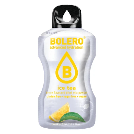 Bolero Ice Tea Lemon, порошковый напиток, 8 г: цены и характеристики