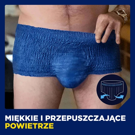 Набір Tena Men Active Fit Pants, поглинаючі труси, розмір S/M, 75-105 см, Plus, 2 х 30 шт.: ціни та характеристики