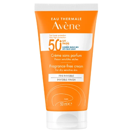 Avene Sun, защитный крем для лица, без отдушек, для сухой и чувствительной кожи, SPF 50+, 50 мл + лосьон после загара, для взрослых и детей от 2 лет, 50 мл бесплатно: цены и характеристики