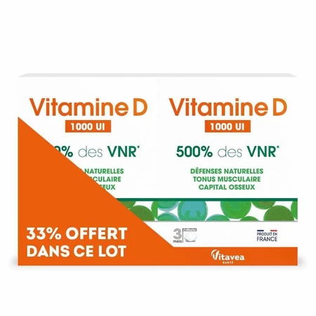 Витавеа Санте Витамины D 500% NRV 2х90 таблеток: цены и характеристики