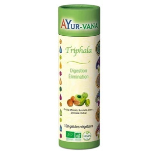 Ayur-Vana Triphala Organic Digestion and Elimination 120 капсул