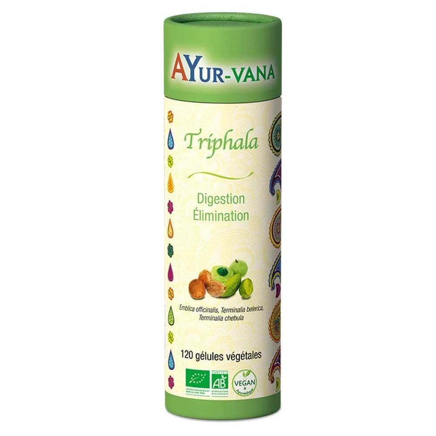 Ayur-Vana Triphala Organic Digestion and Elimination 120 капсул: цены и характеристики