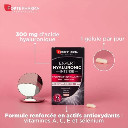 Forté Pharma Expert Beauté Інтенсивна гіалуронова кислота 2х30 капсул: ціни та характеристики
