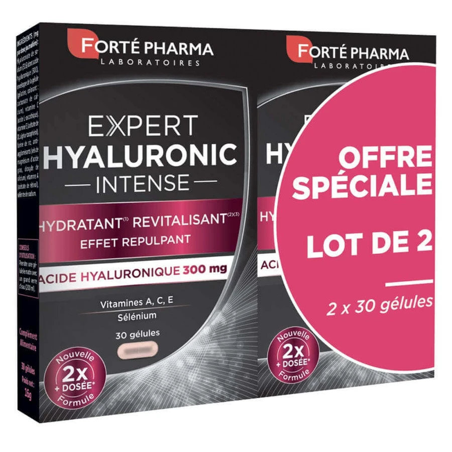 Forté Pharma Expert Beauté Інтенсивна гіалуронова кислота 2х30 капсул: ціни та характеристики