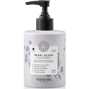 Маска для волосся Colour Refresh Pearl Silver Перламутрове срібло 0.20 Colour Refresh, 300 мл, Maria Nila