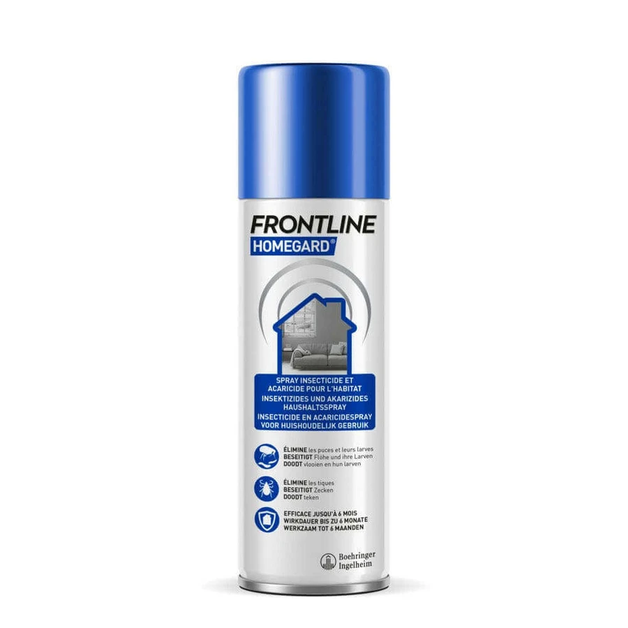 Спрей Frontline HomeGard Spray Insecticide et Acaricide Pour L'habitat, 500 мл: ціни та характеристики