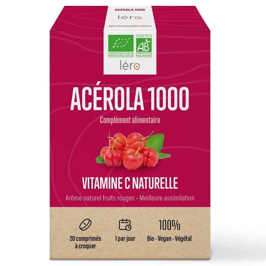 Lero Acerola 1000 20 жевательных таблеток: цены и характеристики