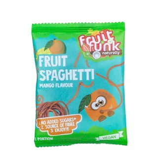 Спагетти с мини-фруктами манго, 20 г, Fruitfunk