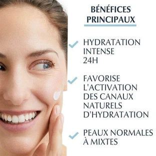 Eucerin Aquaporin Активний зволожуючий крем для нормальної та комбінованої шкіри 50мл