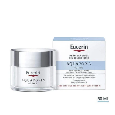 Eucerin Aquaporin Активний зволожуючий крем для нормальної та комбінованої шкіри 50мл: ціни та характеристики