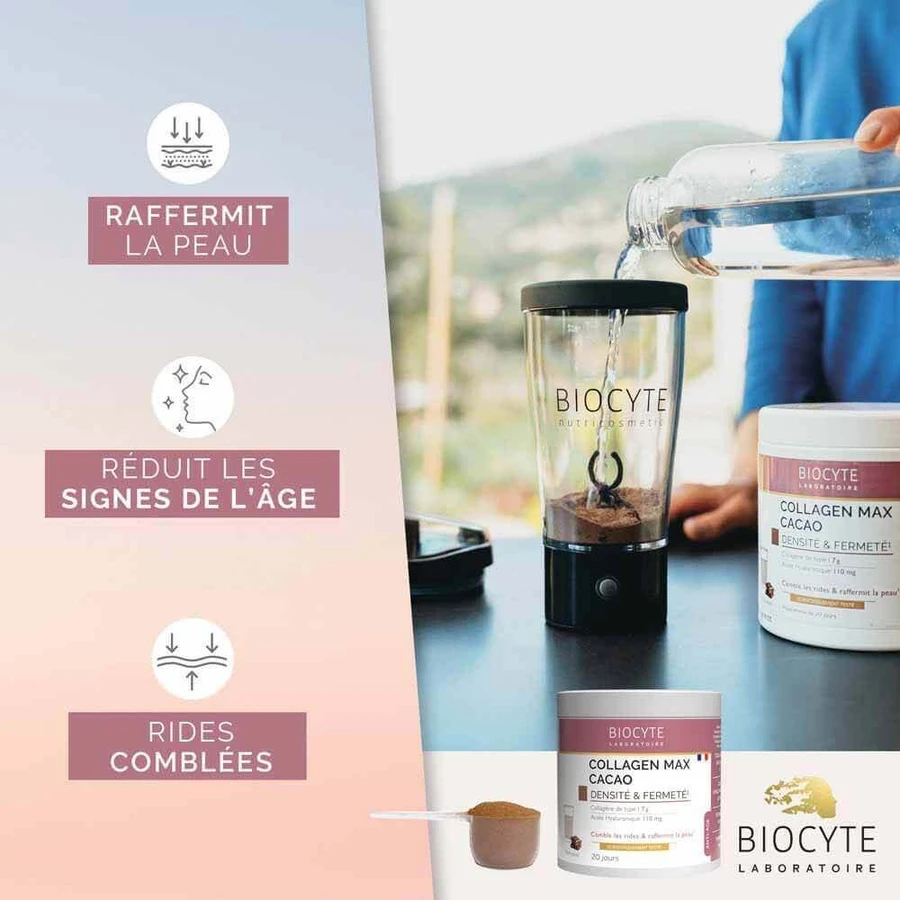 Антивіковий колаген Biocyte Anti-Aging Collagen Max зі смаком какао 260г: ціни та характеристики