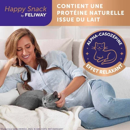 Feliway Happy Snack С курицей с расслабляющим эффектом 6 палочек: цены и характеристики
