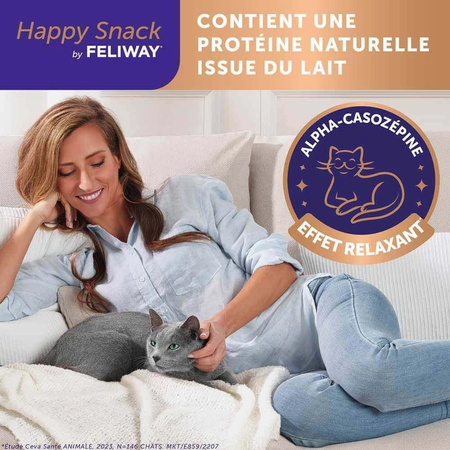 Feliway Happy Snack С курицей с расслабляющим эффектом 6 палочек: цены и характеристики