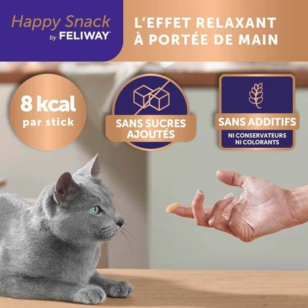Feliway Happy Snack С курицей с расслабляющим эффектом 6 палочек: цены и характеристики